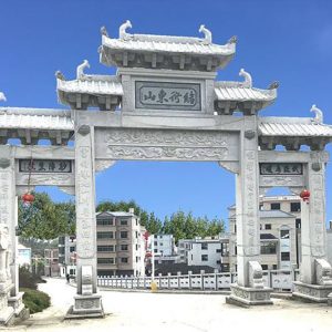 12米的石牌樓價格多少錢？雕刻什么圖案呢